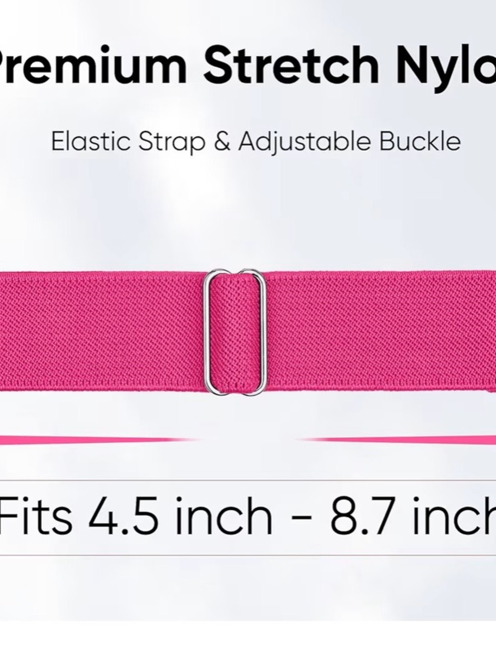 Colorful Nylon Loop Apple Watch Bands (Set) - Picture 3 of 6